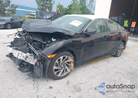 2017 Honda Civic Ex from USA, damaged, VIN 19XFC2F73HE046121